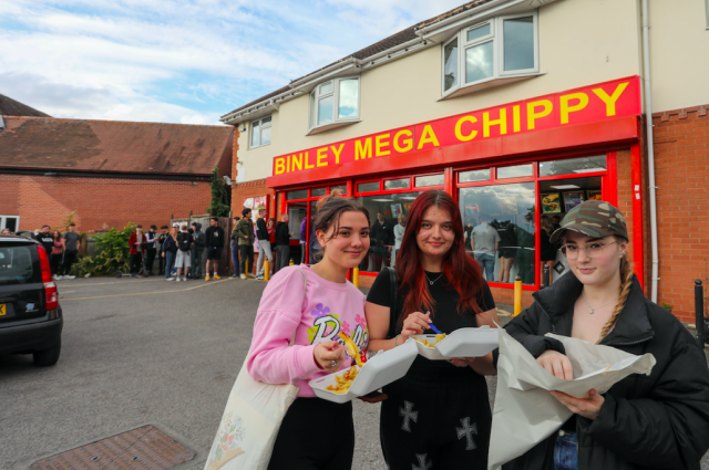 Binley Mega Chippy Owners have no idea why takeaway has gone viral