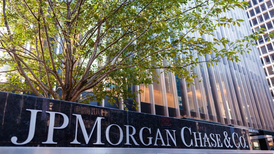Building Exterior of JPMorgan Chase and Co.