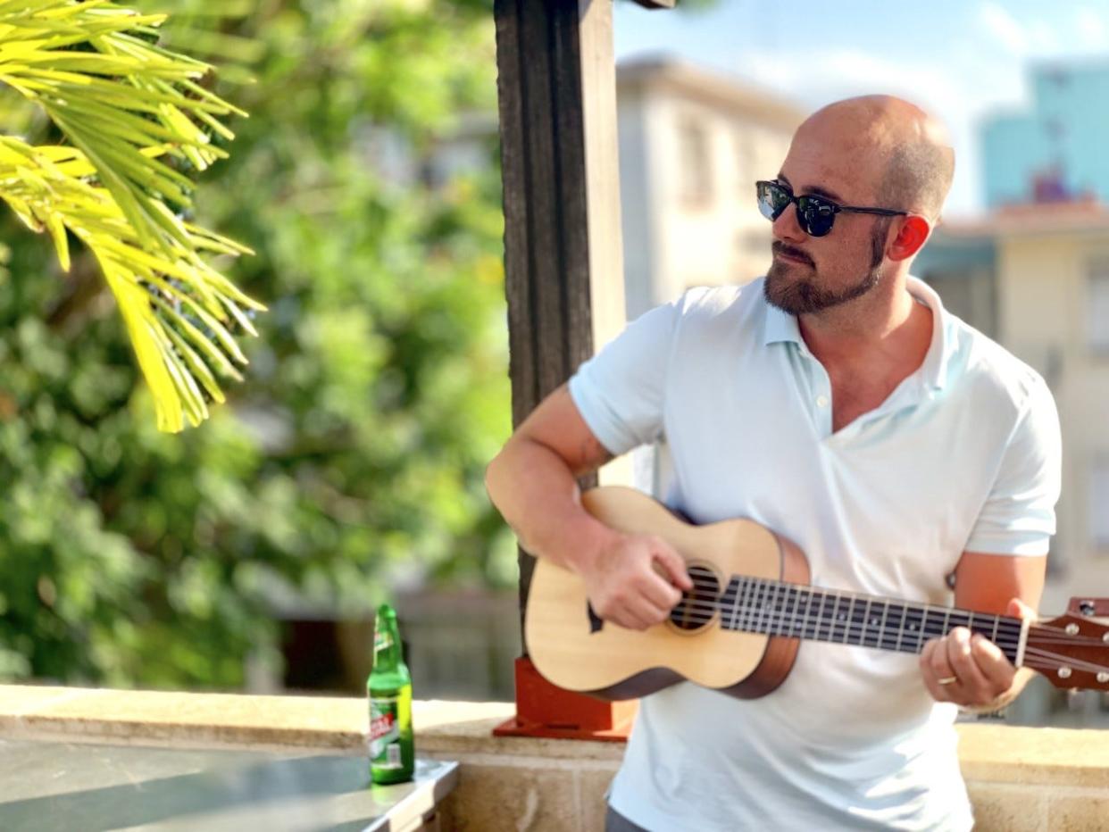 Steve Knill plays Tully in "Jimmy Buffett's Escape to Margaritaville."