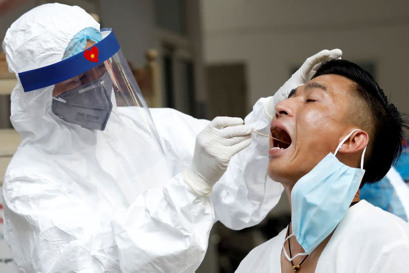 Vietnam takes steps to prevent the coronavirus disease (COVID-19) outbreak in Hanoi