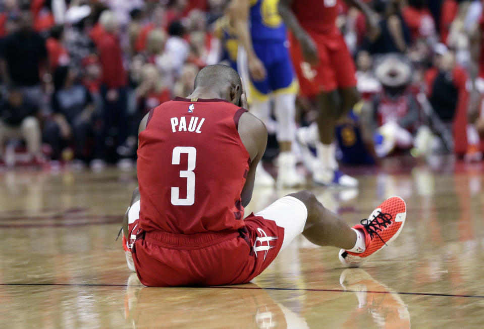 Chris Paul. (AP Photo/Eric Gay)