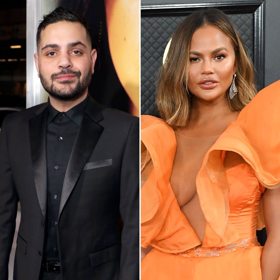 Designer Michael Costello Accuses Chrissy Teigen of Causing Him Deep Trauma