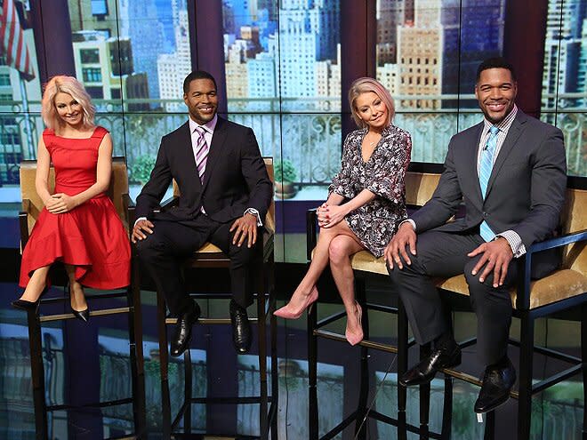 Kelly Ripa & Michael Strahan