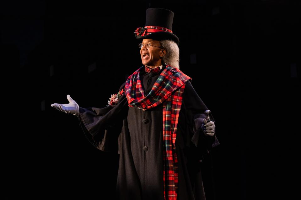 Allen Gilmore plays Scrooge in 'A Sherlock Carol."