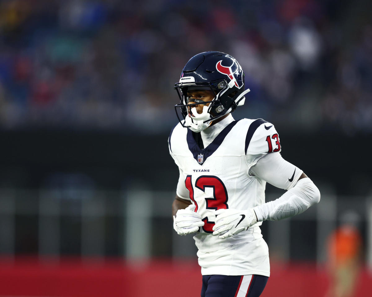 Texans WR Tank Dell missed Dolphins preseason game due to leg tightness - Yahoo Sports