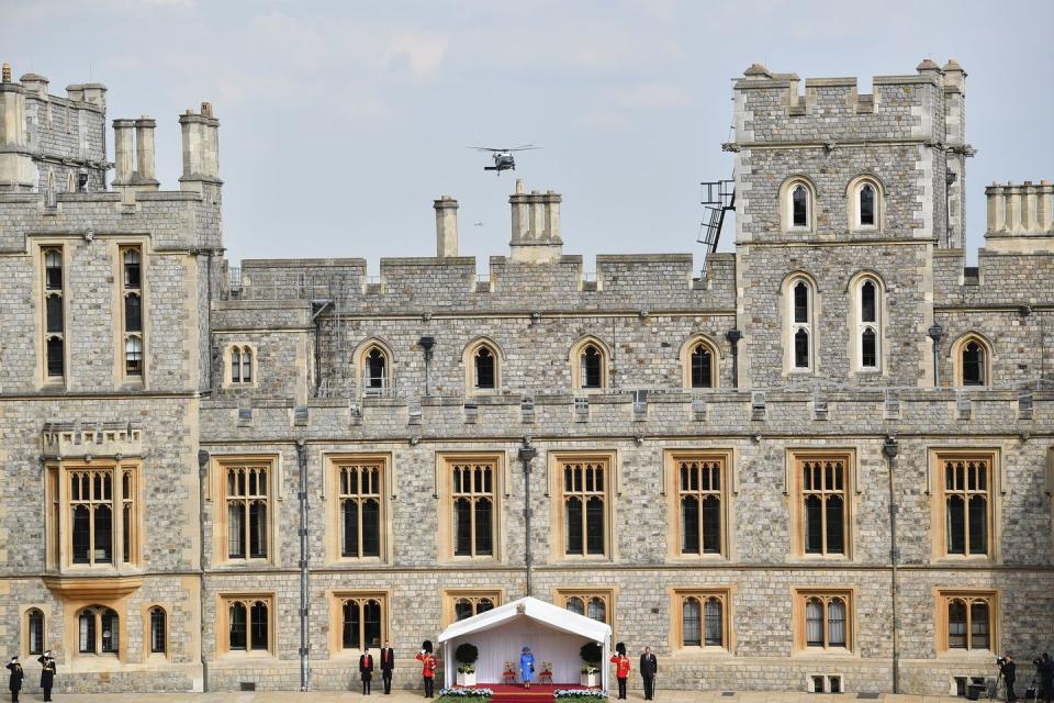 <p>A wide-shot of the castle.</p>