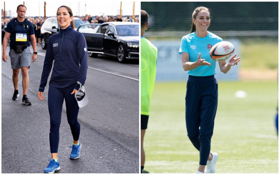 Both royals share a passion for sport