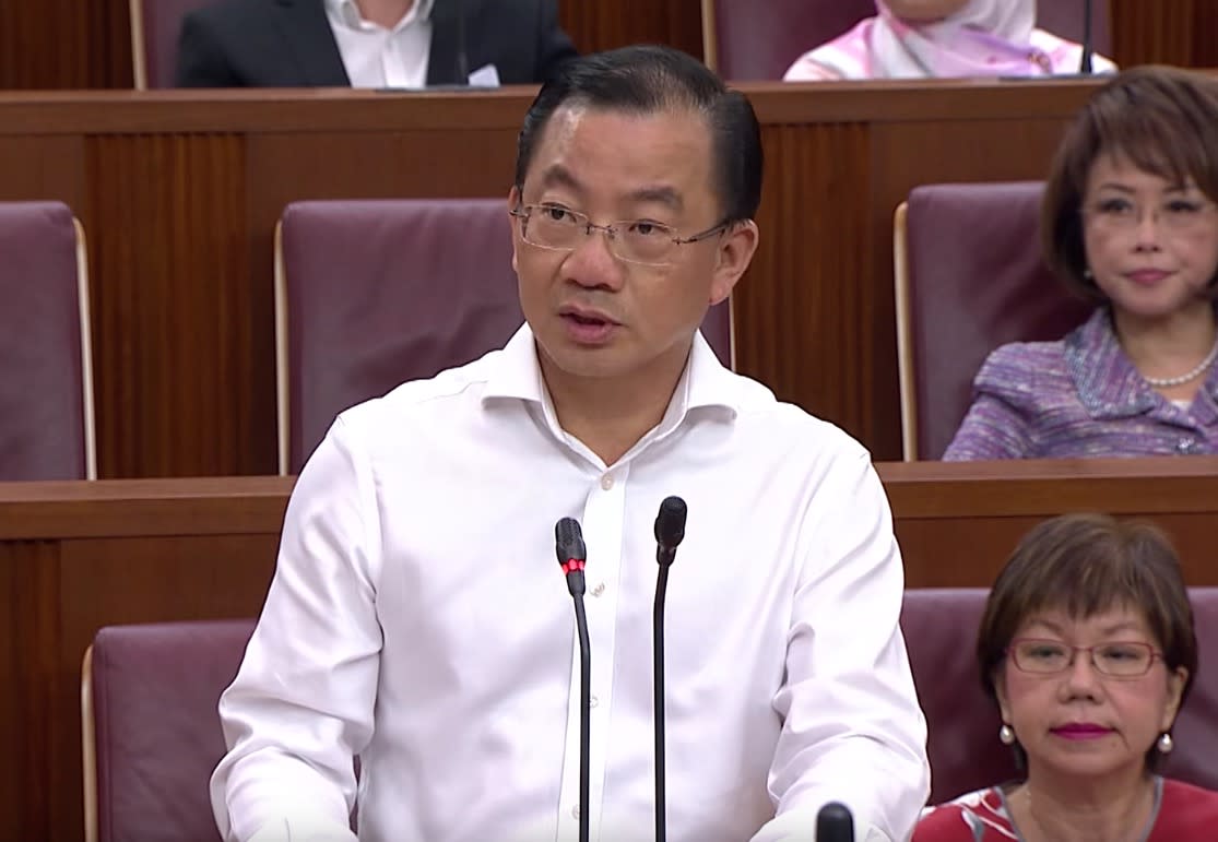 Member of Parliament Seah Kian Peng. (PHOTO: YouTube screengrab)