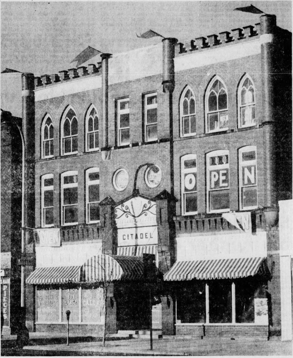 The Citadel Mall is shown in downtown Port Huron during the 1970s. The building was more recently put up for sale and is listed at $1.2 million.