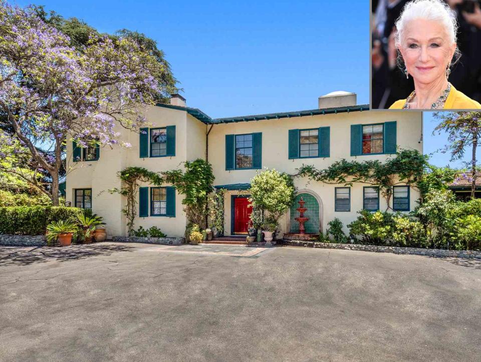 Helen Mirren's Hollywood Hills Hideaway