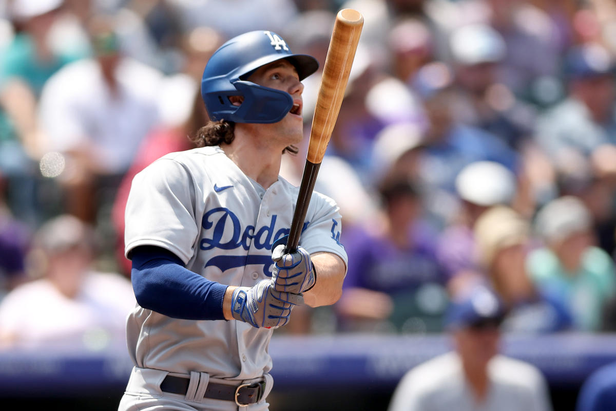 Dodgers rookie James Outman hits HR in first MLB at-bat of historic debut