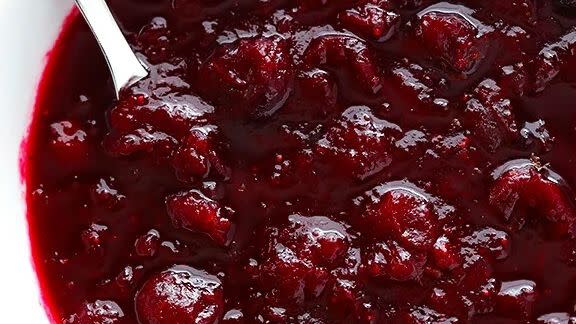 slow cooker cranberry sauce