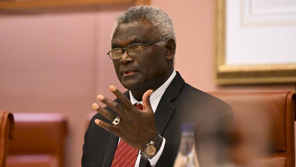 Solomon Islands Prime Minister Manasseh Sogavare