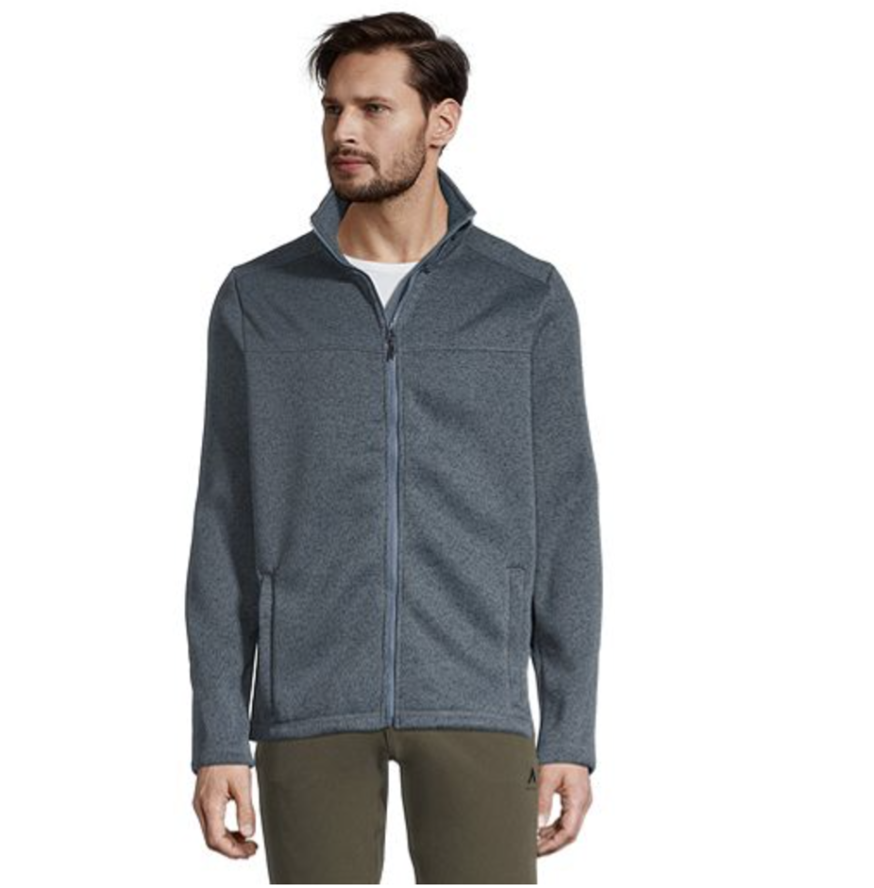 McKINLEY Men's Rubin Knit Jacket is on sale now at Sport Chek, $20 (originally $60).