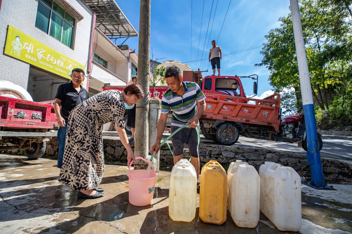 China Drought (Xinhua)