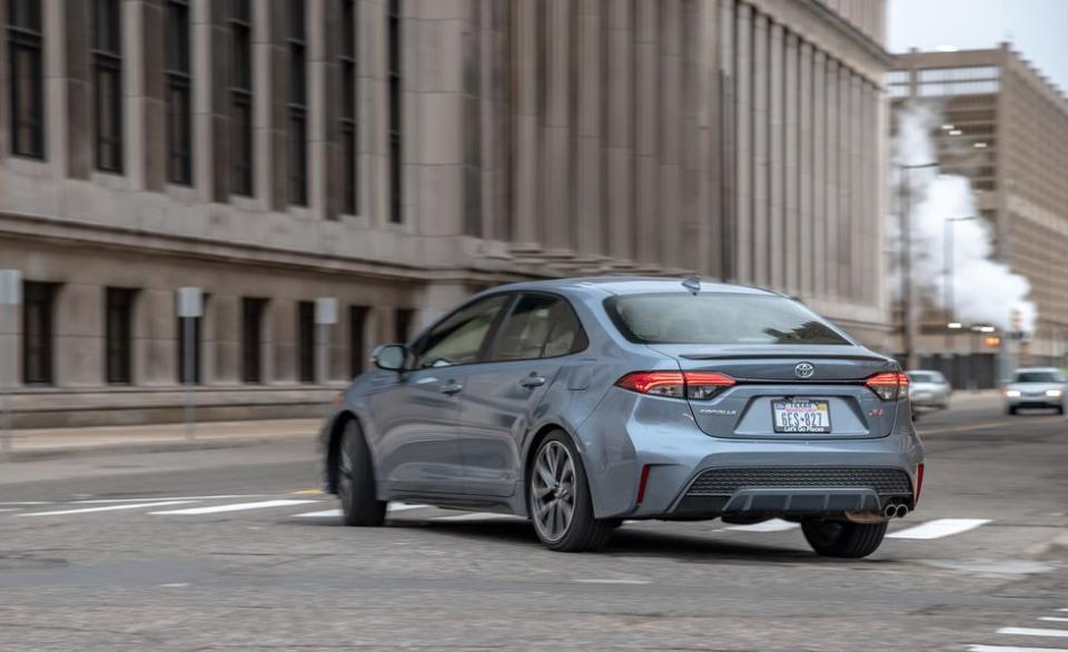 <p>It looks better, drives better, and feels better inside—not that there was really anywhere to go but up from the outgoing Corolla sedan's lackluster driving dynamics, cheap interior, and wonky exterior design.</p>