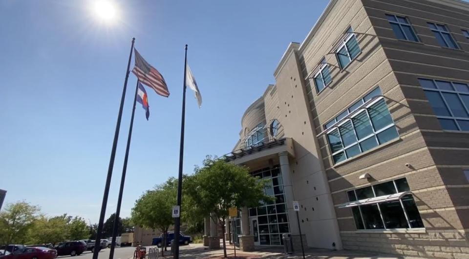 The exterior of the Pueblo Department of Public Health and Environment, 101 W. 9th Street