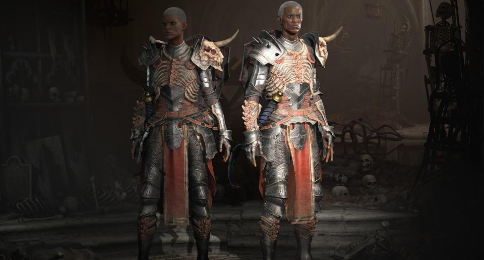 Diablo 4 character creation screen