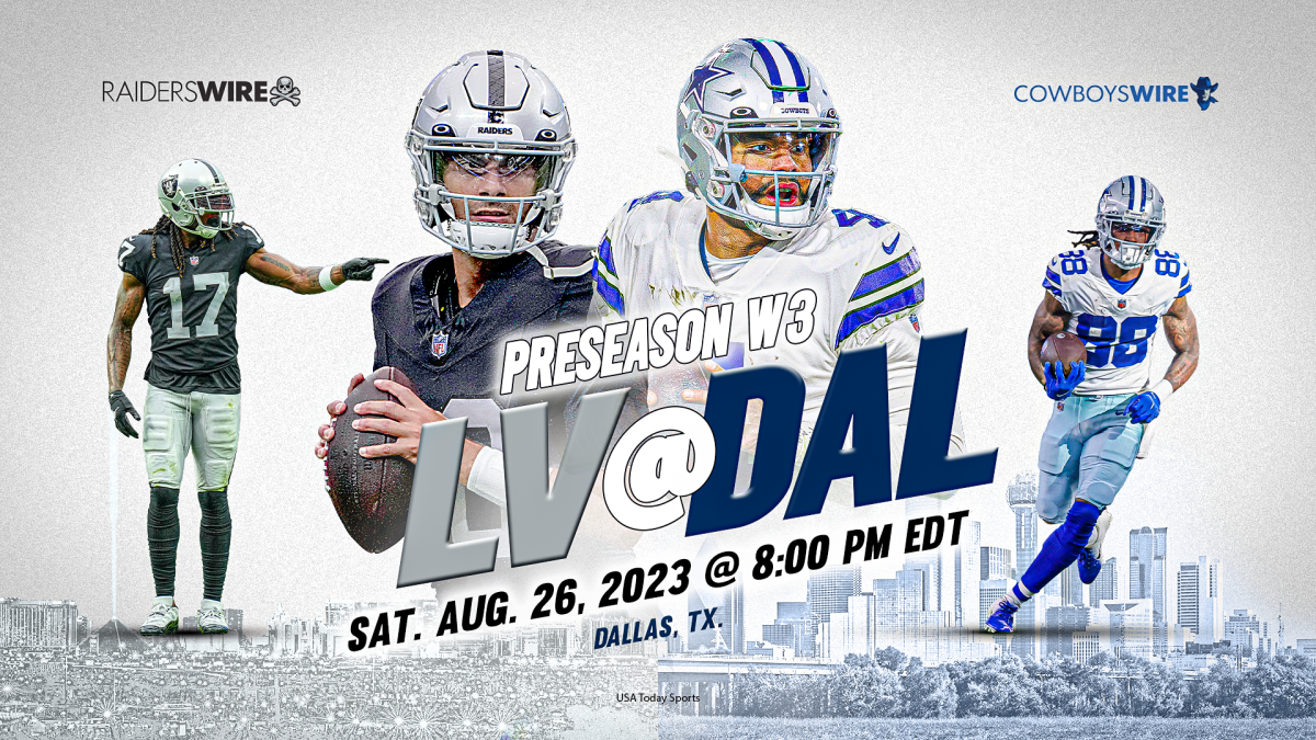 dallas cowboys preseason schedule 2022