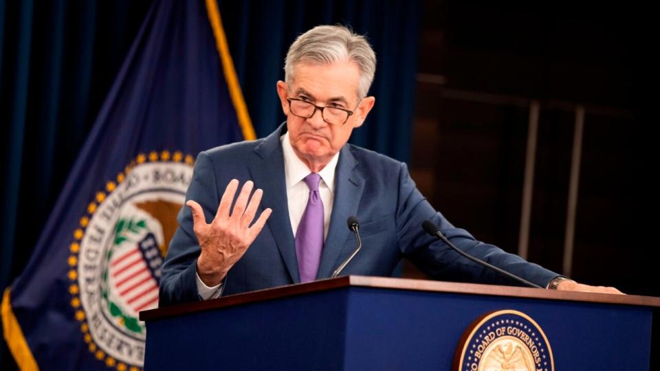 Jerome Powell, bitcoin, precio de bitcoin, ethereum, precio de ethereum, criptografía, Reserva Federal, BlackRock, gráfico