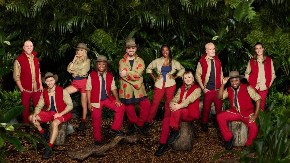 The cast of ‘I’m a Celebrity’ 2022 (ITV)