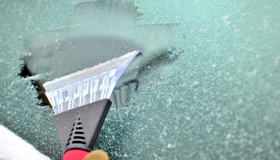 Having to de-ice your windscreen is time consuming.(Getty Images)