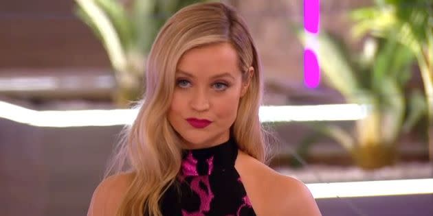 Love Island host Laura Whitmore (Photo: ITV)