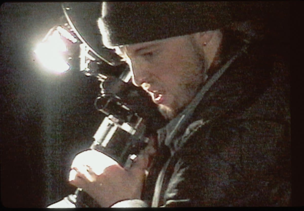 Joshua Leonard in ‘The Blair Witch Project’ (Getty Images)