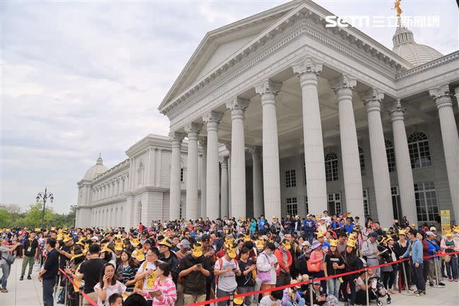 台南市觀旅局曾在奇美博物館曾舉辦寶可夢活動，現場僅滿人潮。（圖／資料照）