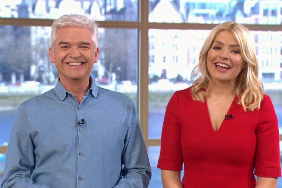 Apologies: Phillip Schofield and Holly Willoughby (ITV)