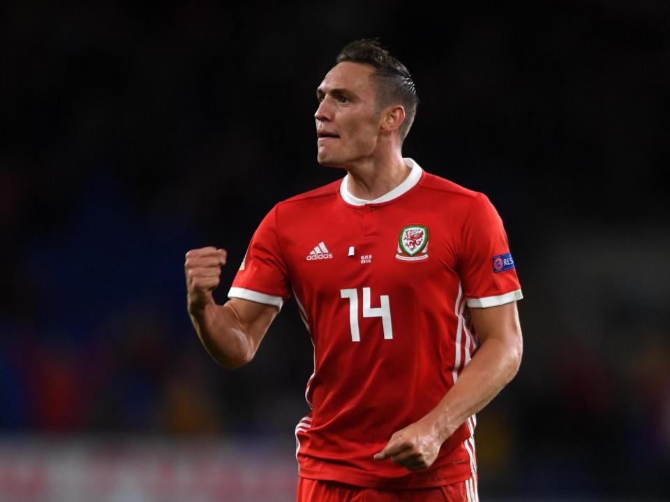 The defender is set to win his eighth cap in the friendly with Albania: Getty