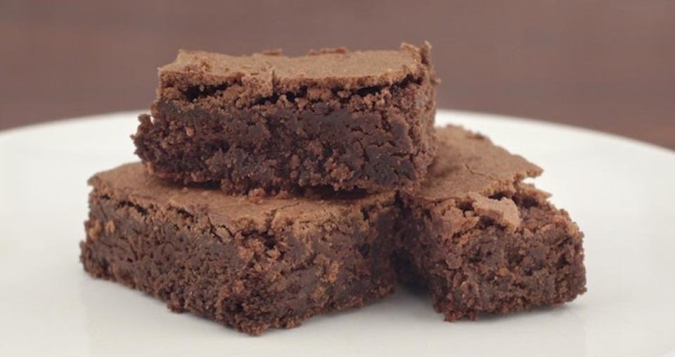 <p>Theresa Greco</p><p>One bite and you will see how yummy these brownies taste; they are extra moist and fudgy through and through and espresso provides extra richness.</p><p><strong>Get the recipe: </strong><strong><a href="https://www.yahoo.com/lifestyle/made-ina-garten-outrageous-brownies-213000449.html" data-ylk="slk:Ina Garten's Outrageous Brownies;elm:context_link;itc:0;sec:content-canvas;outcm:mb_qualified_link;_E:mb_qualified_link;ct:story;" class="link  yahoo-link">Ina Garten's Outrageous Brownies</a></strong></p><p><strong>Related: </strong><strong><a href="https://www.yahoo.com/lifestyle/ina-gartens-1-ice-cream-210000512.html" data-ylk="slk:Ina Garten’s Easy Hack for Turning a Pint of Ice Cream Into a Boozy Dessert Is Brilliant;elm:context_link;itc:0;sec:content-canvas;outcm:mb_qualified_link;_E:mb_qualified_link;ct:story;" class="link  yahoo-link">Ina Garten’s Easy Hack for Turning a Pint of Ice Cream Into a Boozy Dessert Is Brilliant</a></strong></p>