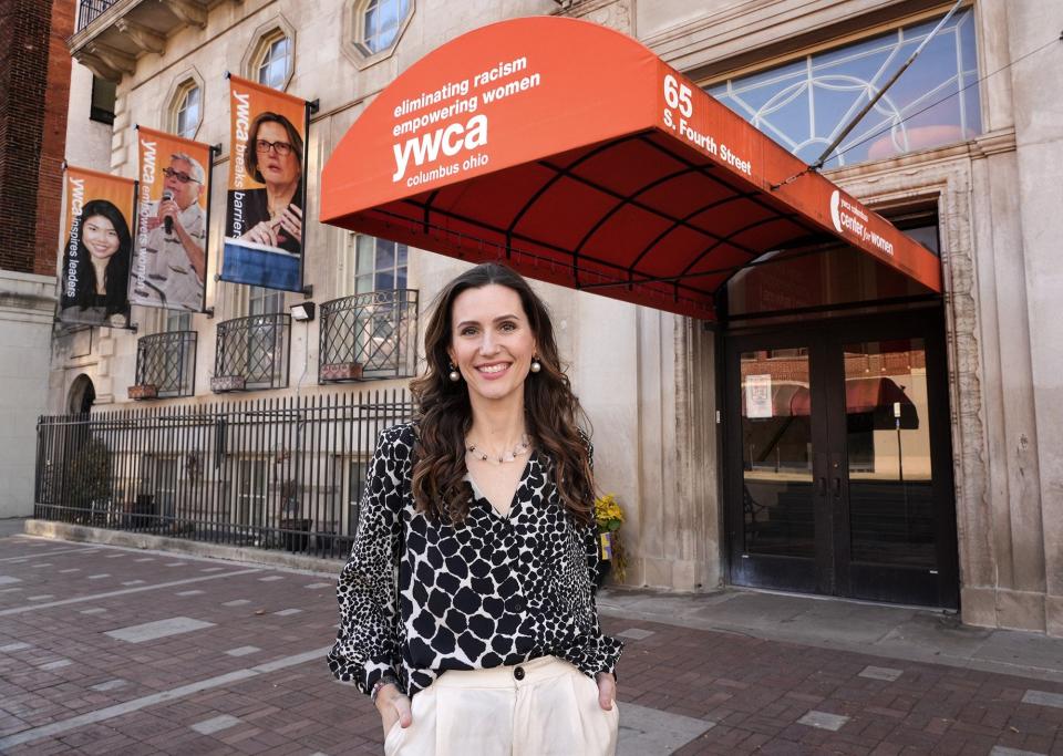 Columbus City Council member Elizabeth Brown, pictured outside the YWCA Columbus on Nov. 23, is the incoming president and CEO of YWCA Columbus.