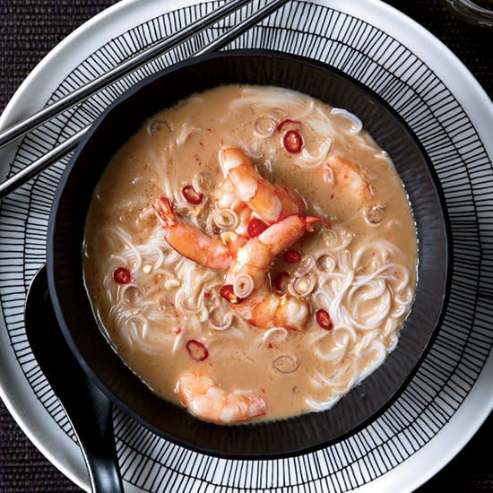 Thai Shrimp-and-Coconut Soup with Lemongrass