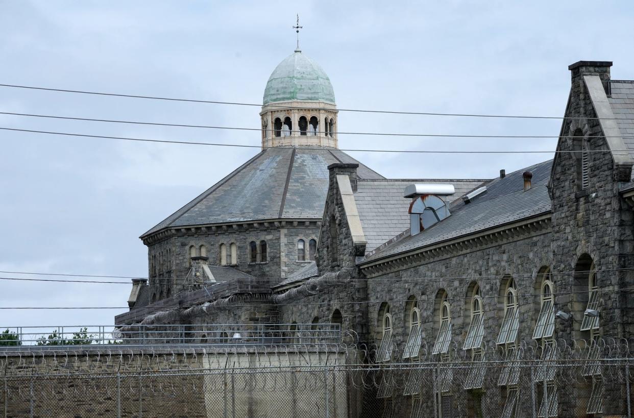 The exterior of the maximum security unit at the Adult Correctional Institutions in Cranston.