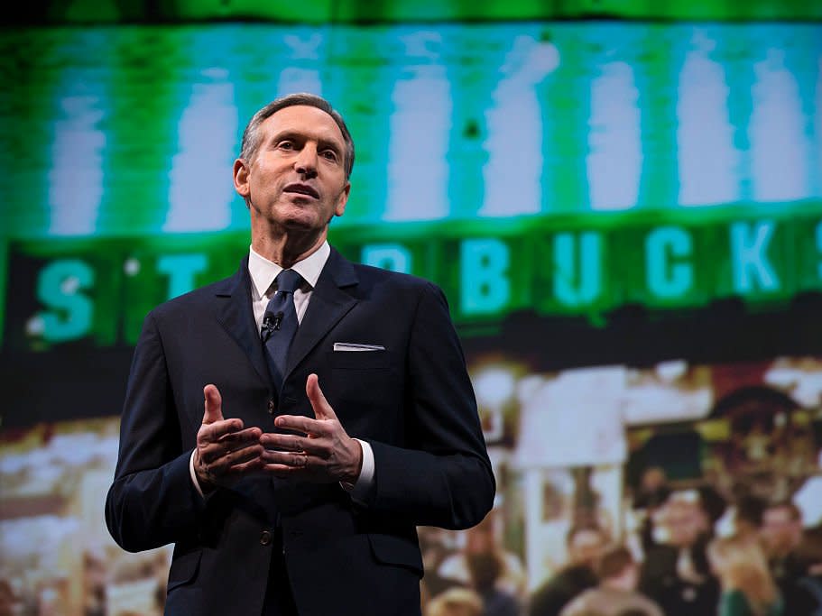 howard schultz starbucks