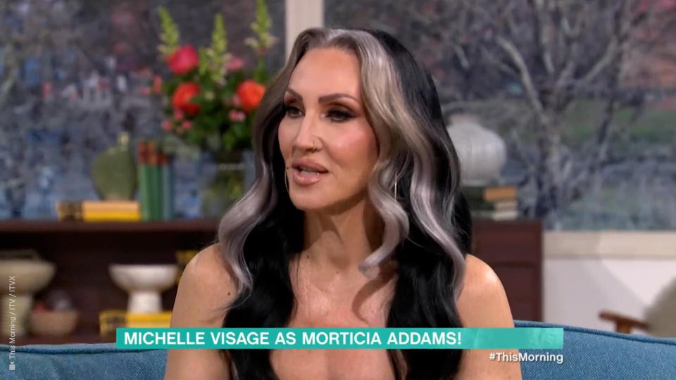 Michelle Visage spoke about her time on Strictly during her appearance on This Morning. (ITV screengrab)