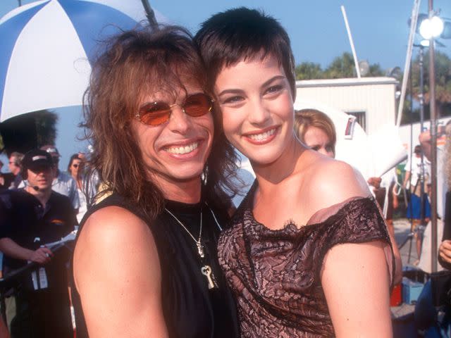 Ron Davis/Getty Steven Tyler and his daughter Liv Tyler pose for a portrait circa 1993