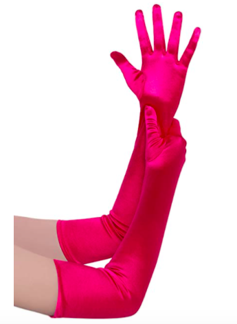 BABEYOND Long Opera Party 20s Satin Gloves