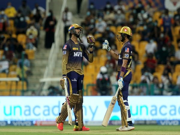 Shubman Gill and Venkatesh Iyer (Photo: Twitter/IPL)