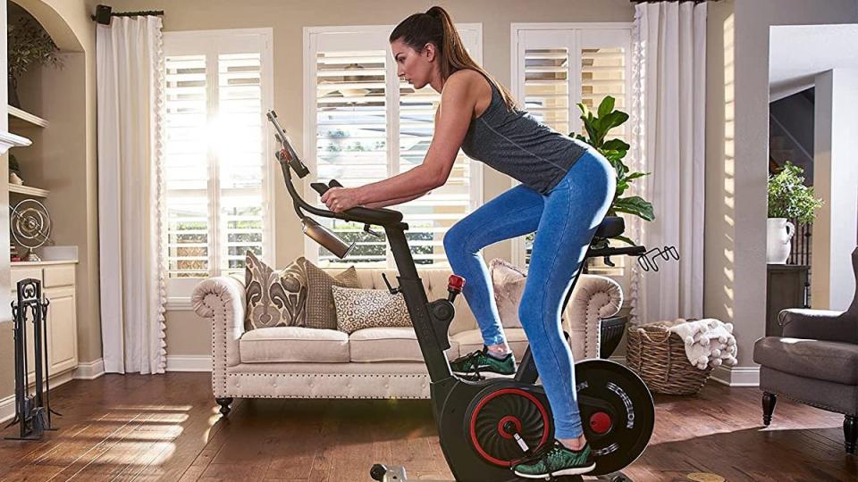 Get the right feel in your home workouts with this Echelon exercise bike.