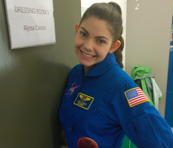 Alyssa Carson is hoping to be the first person on Mars [Photo: Instagram/Nasablueberry]
