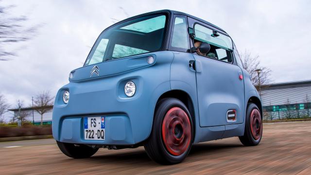 Citroën's tiny Ami electric car makes lovable micro-adventure buggy