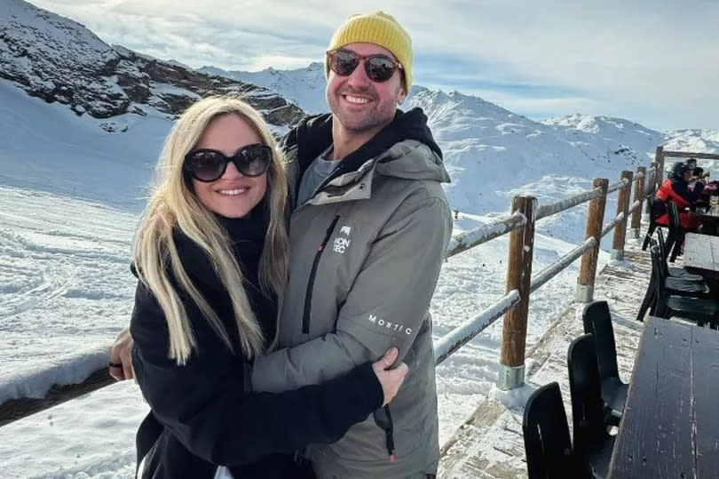 Tina and her husband Adam -Source:Tina O'Brien Instagram