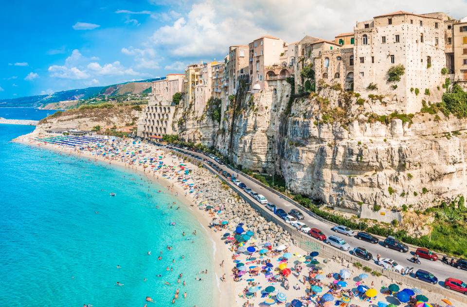 Tropea panoramic view, Calabria, Italy.