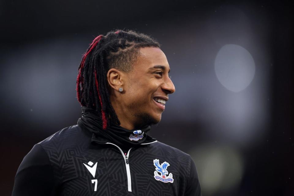 Michael Olise looks set to make his Crystal Palace return against Manchester City (Getty Images)