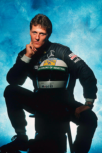 Following his debut with Jordan, Schumacher was signed by Benetton-Ford, which sparked a massive legal row between the two manufacturers.