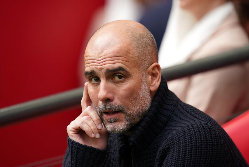 The Football Association are keen to appoint the right successor to Gareth Southgate and are prepared to wait for Pep Guardiola to become available. (Adam Davy/PA Wire)