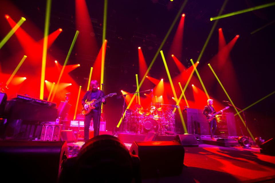 Phish perform during an exclusive concert for SiriusXM and Pandora listeners in 2019 at the Met in Philadelphia.