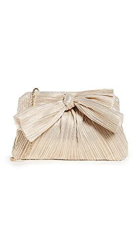 6) Loeffler Randall Rayne Pleated Frame Clutch